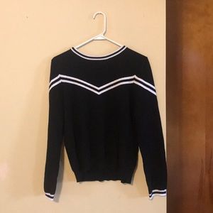 Embossed Crewneck Sweater